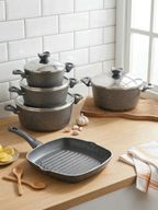 9-Pieces Terynova Granite Cookware Set