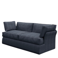 Plush 2 Seater Sofa With Beech Wood Frame