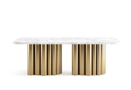 FR.ST Dining Table Brass