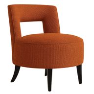 كرسي فيوفايندر بجسم منجد وأرجل خشبية