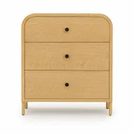 Bliss Wooden Chest of 3 Drawers - Sturdy Wooden Structure