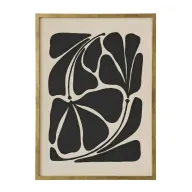 Nabat Abstract Botanical Printed Wall Art