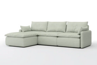 Sink-in L-Shape Sofa -  Classic