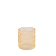 Textured Dotted Glass Jar