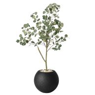 Artificial Eucalyptus Tree with Bello Planter