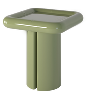 Bare Fiberglass Side Table