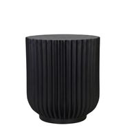 Stria Fiberglass Side Table