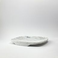 طبق رخام مسطح ( 26 سم )