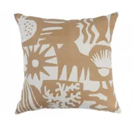 Wadi Hand-Printed Linen Cushion