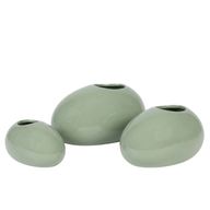 Avero Fiberglass Planter Set