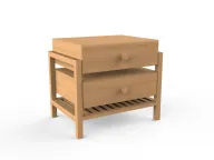 Storm Commode – Natural Wood Chest of Drawers