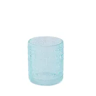 Textured Dotted Glass Jar
