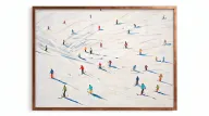 Ski Day Wall Art