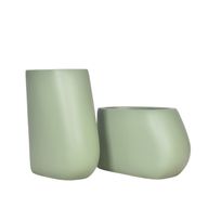 Sway Duo Fiberglass Planter Set