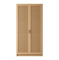 Bay Cane Hinged Wardrobe