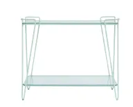 Phoenix Trolley AG1019 - Glass Top With Metal Frame