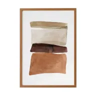 لوحة تجريدية مطبوعة ريمال