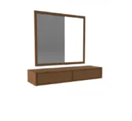 Fresca Vanity With Mirror