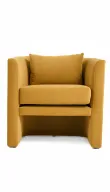 Barrel Upholstered Armchair