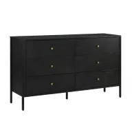 Le Noir Chest Of Drawers - Solid Oak Wood & Oak Veneer