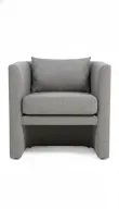 Barrel Upholstered Armchair