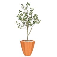 Artificial Eucalyptus Tree in Terrazzo Planter