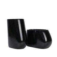 Sway Duo Fiberglass Planter Set