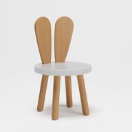 كرسي أرنب - خشب زان او صنوبر