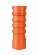 Top-Down Ribbed Vase
