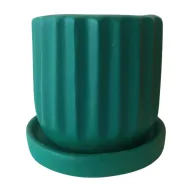 Ribbed Pot