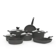 11-Pieces Terynova Granite Cookware Set