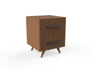 Tan Commode – Natural Wood Nightstand