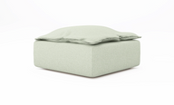 Cloud Haven Footstool - High Quality Upholstery - Square
