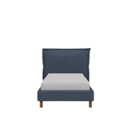 Haven Beech Wood Bed With Soft Upholstery