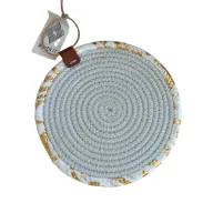 Ramadan Round Jute Coaster