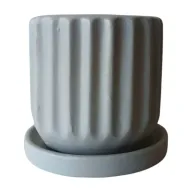 Ribbed Pot