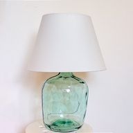 Carafe Table Lamp - Recycled Glass