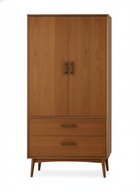 خزانة خشب رترو - هيكل خشبي طبيعي