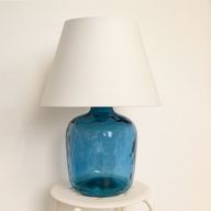 Carafe Table Lamp - Recycled Glass