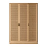 Bay Cane Hinged Wardrobe