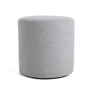 Round Pouf - Fully Upholstered - Sturdy Frame