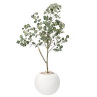 Artificial Eucalyptus Tree with Bello Planter