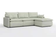Sink-in L-Shape Sofa -  Classic