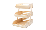 Rustic Pine Tier Organizer