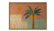 Sun Palm Wall Art