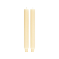 27 cm Corrugated Taper Candles – Set of 2