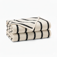 فوطة وجه سترايبس (طقم من قطعتين) – قطن مصري