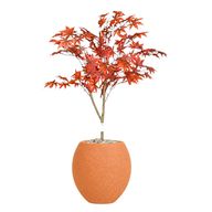 Artificial Red Maple Tree with Pot Pola
