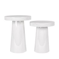 Obelis Fiberglass Side Table Set