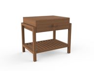 Oasis Commode – Natural Wood Nightstand
